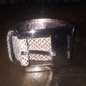 MICHAEL Michael Kors Leather Belt